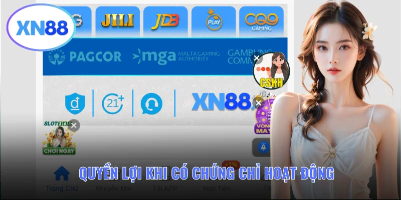 Lợi ích to lớn khi có chứng chỉ hoạt động